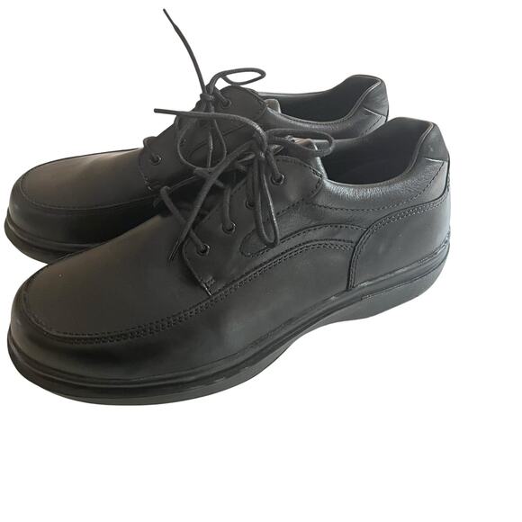 Red Wing 8636 Black Leather Oxford Work Shoes Soft Toe EH Men\'s Size 12 NWOT main image 8